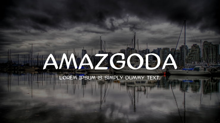 AmazGoDa Font Family