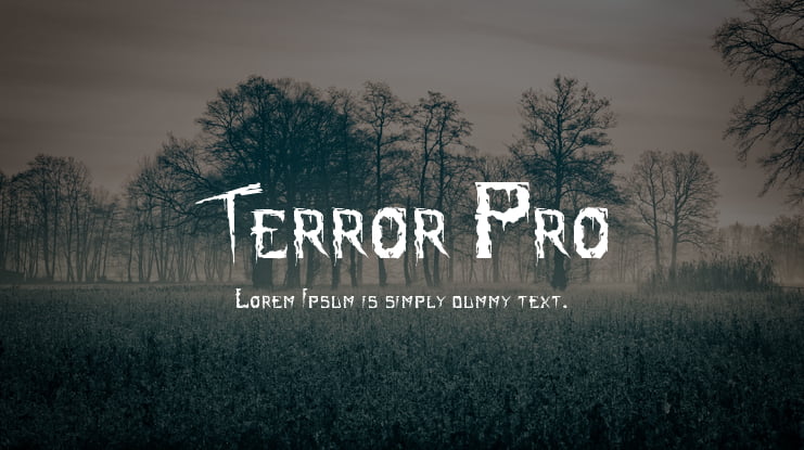 Terror Pro Font