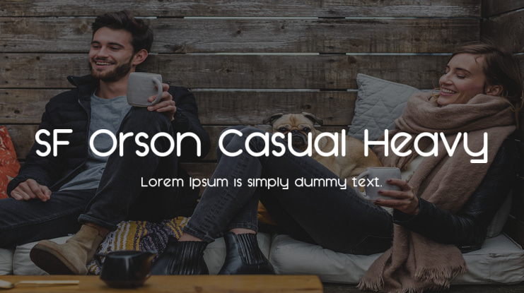 SF Orson Casual Heavy Font Family