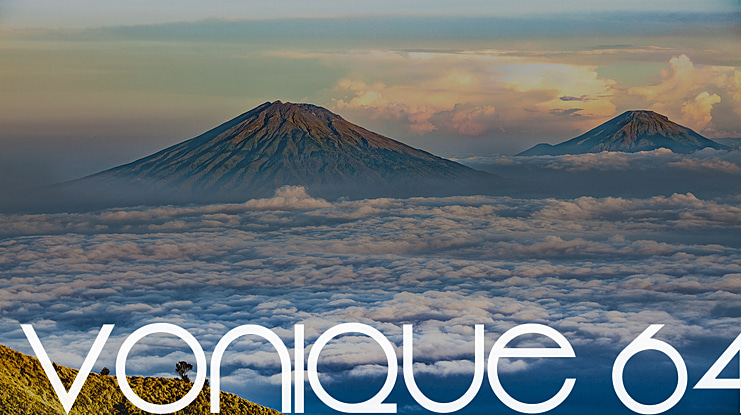 Vonique 64 Font Family