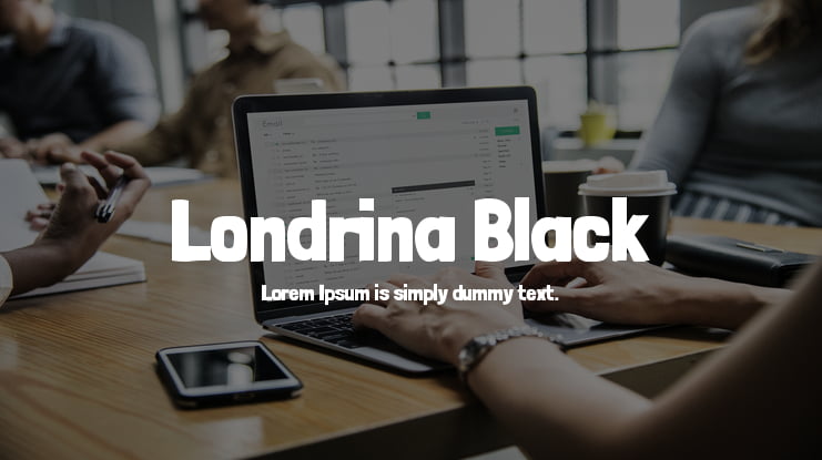 Londrina Black Font Family