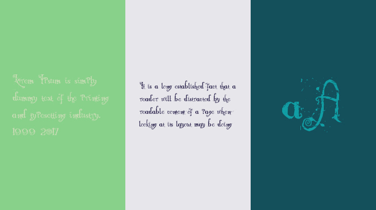 Nemo Nightmares Font