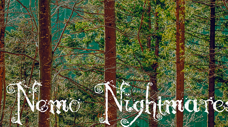 Nemo Nightmares Font