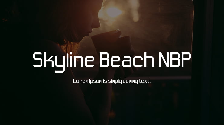 Skyline Beach NBP Font