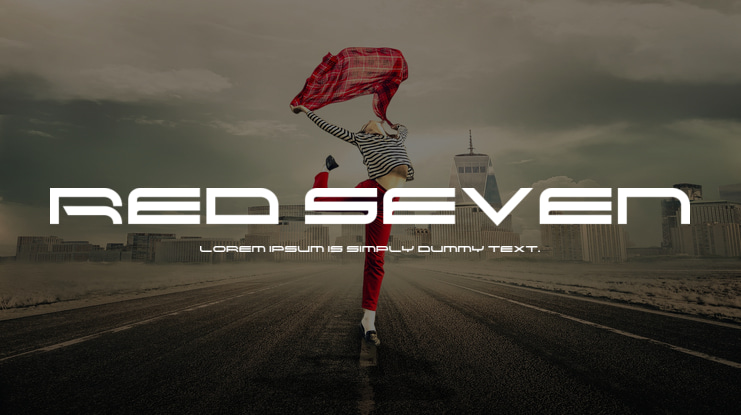 Red Seven Font