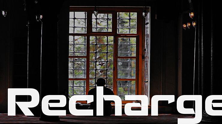 Recharge Font