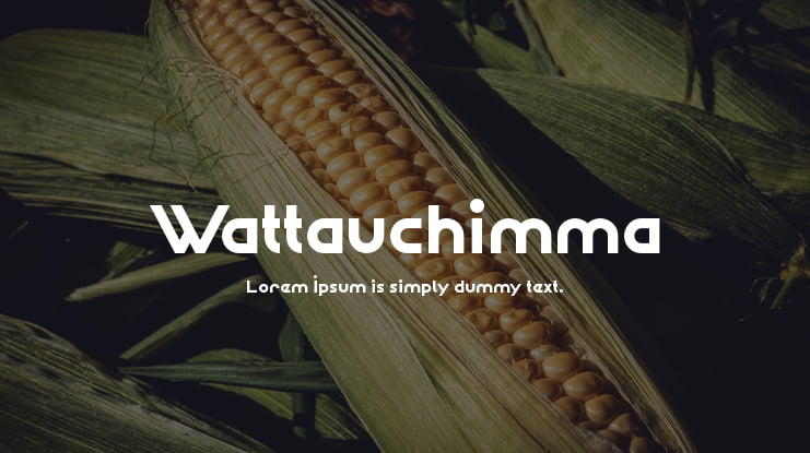 Wattauchimma Font