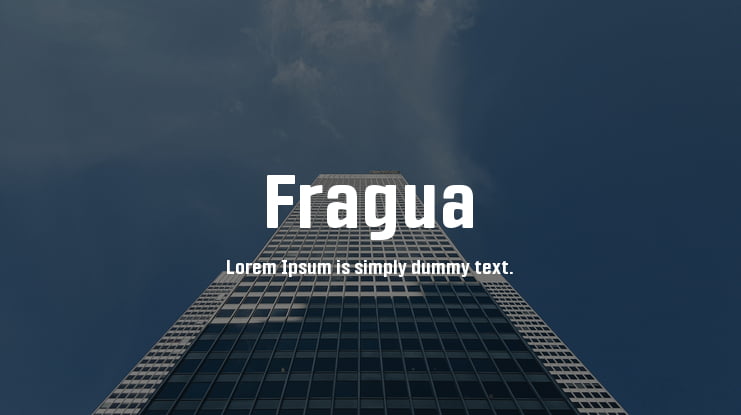 Fragua Font Family