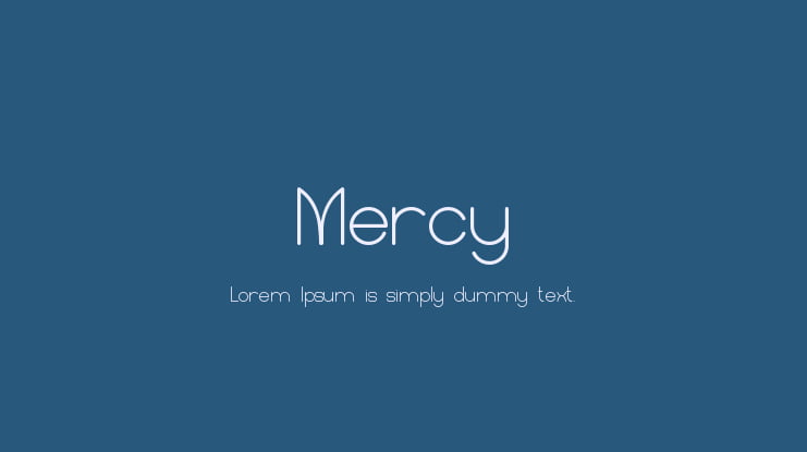 Mercy Font Family