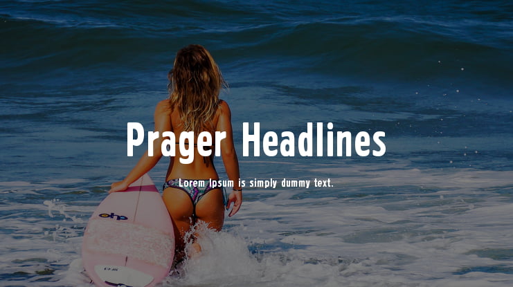 Prager Headlines Font