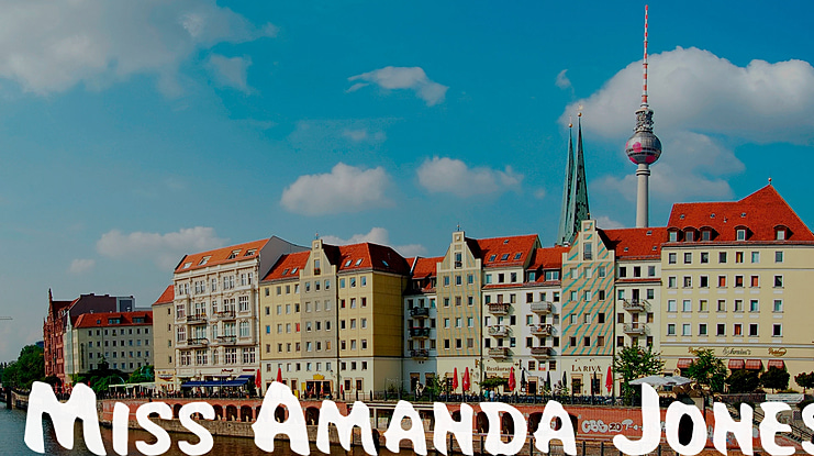 Miss Amanda Jones Font Family