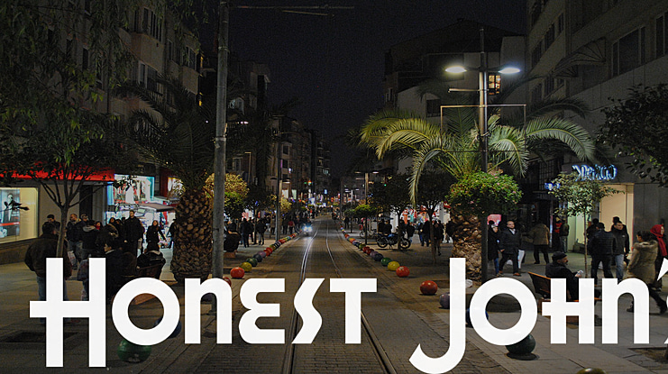 Honest John's Font
