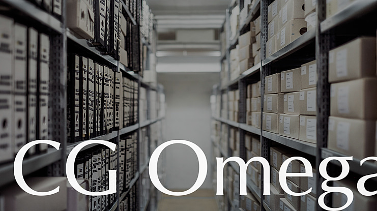 CG Omega Font