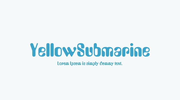 YellowSubmarine Font