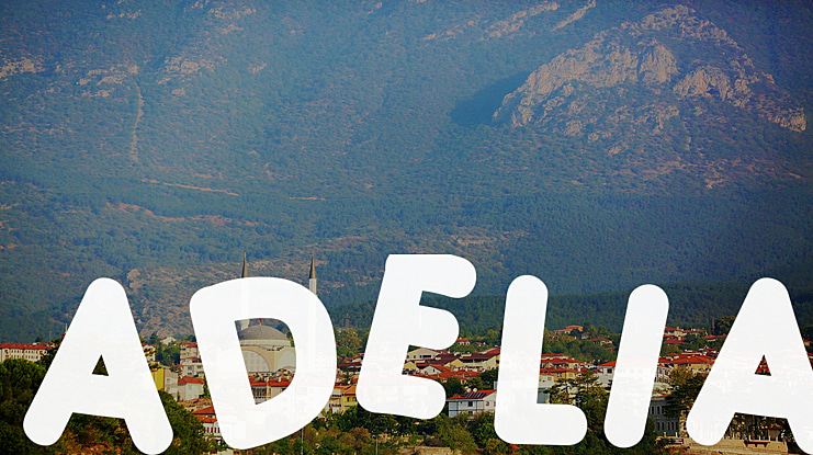 ADELIA Font