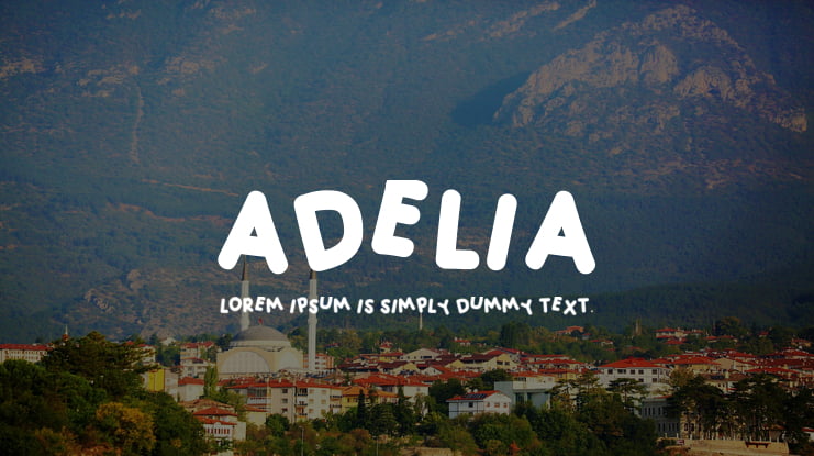 ADELIA Font