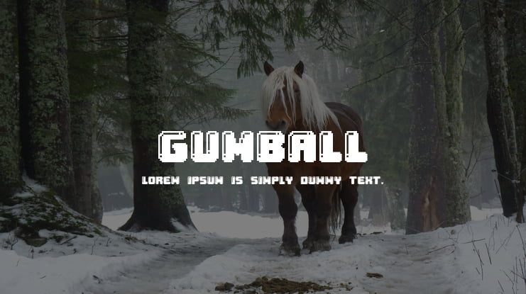 Gumball Font
