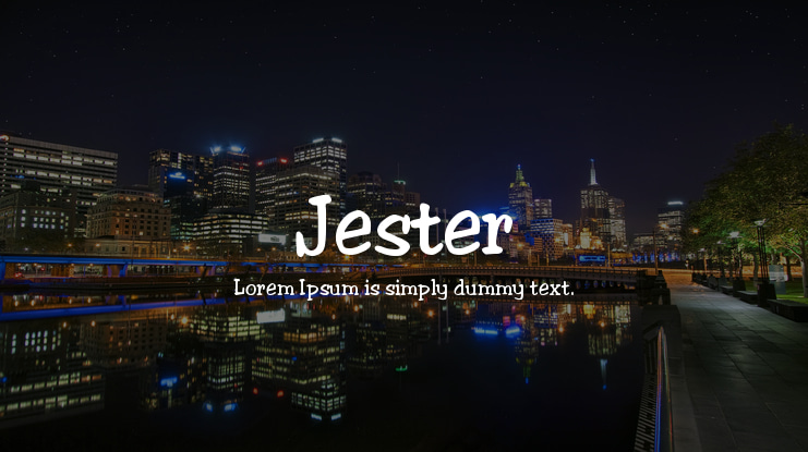 Jester Font