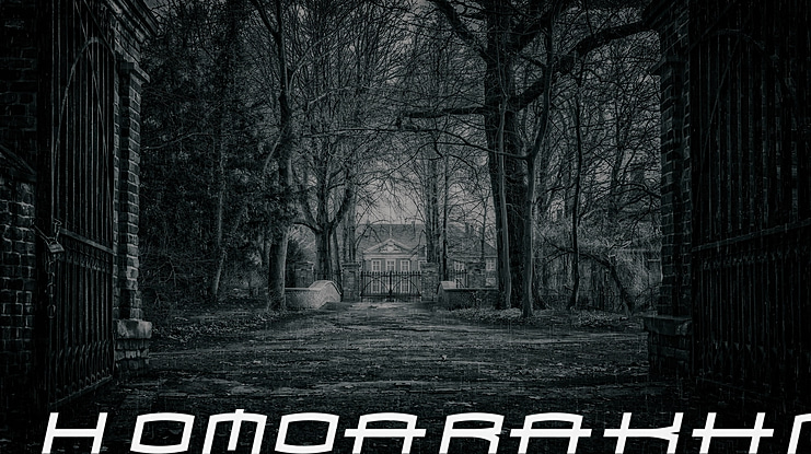 Homoarakhn Font