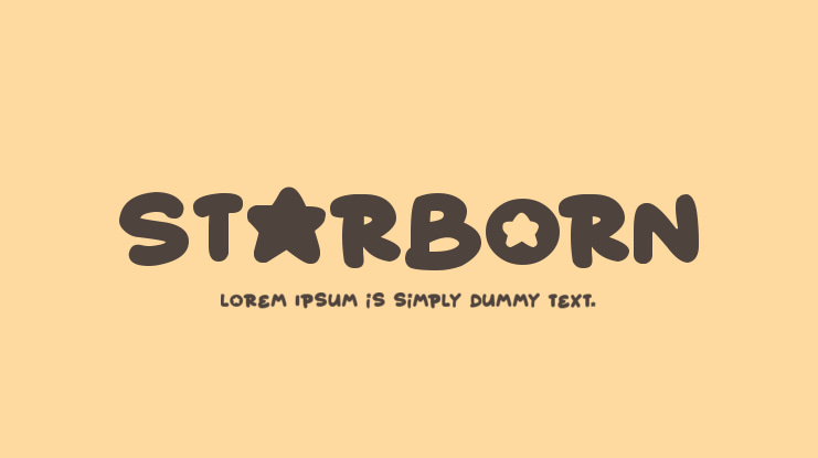 Starborn Font Family