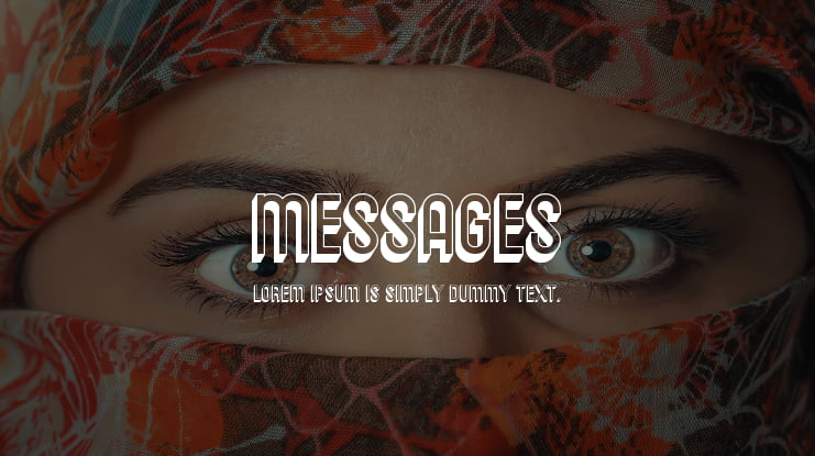 Messages Font