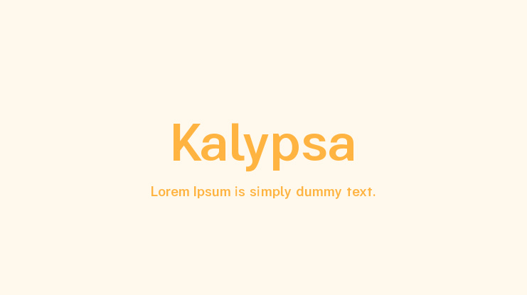 Kalypsa Font