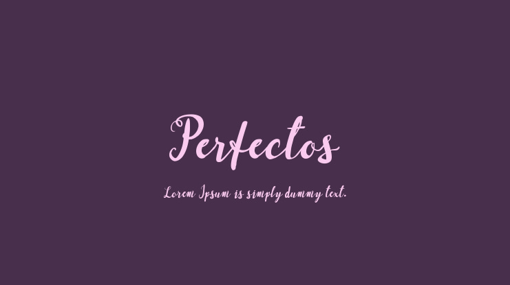 Perfectos Font