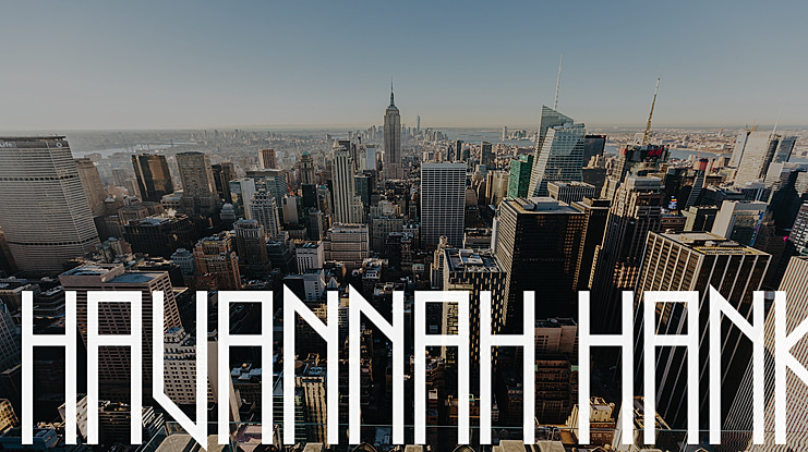 Havannah Hank Font