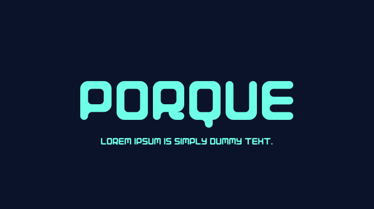 Porque Font