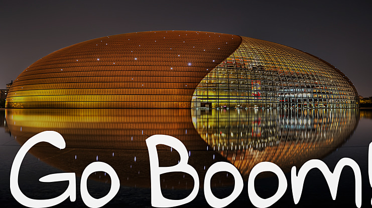 Go Boom! Font