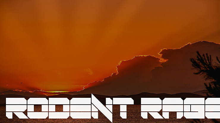 Rodent Rage Font