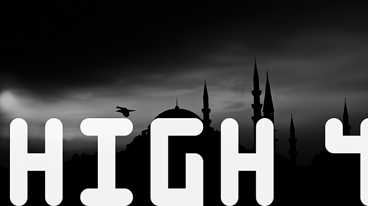 High 4 Font