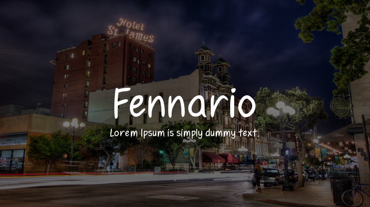 Fennario Font Family