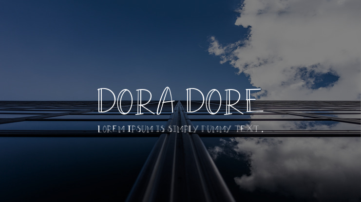 dora dore Font