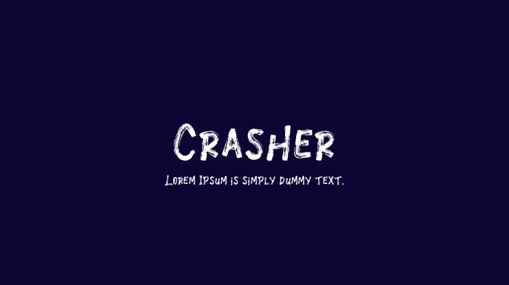 Crasher Font