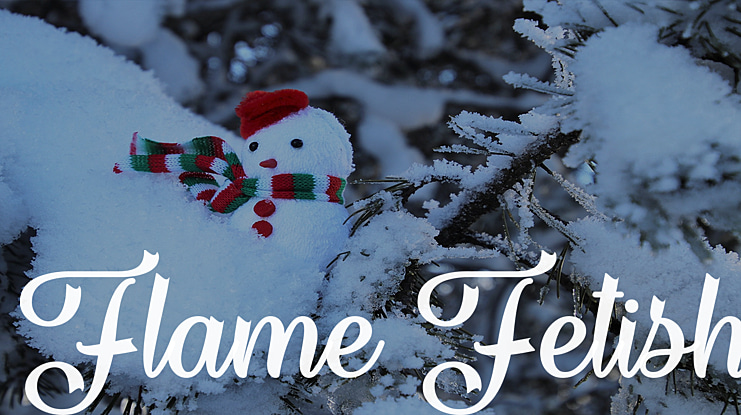 Flame Fetish Font