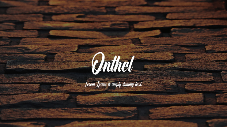 Onthel Font