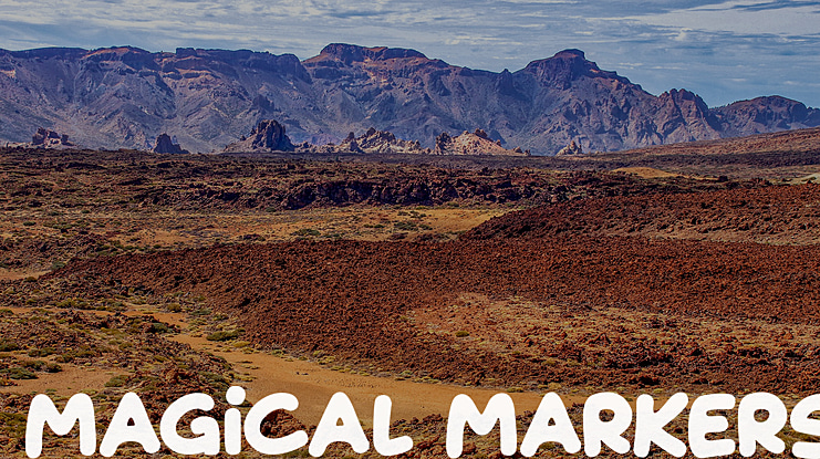 Magical Markers Font Family