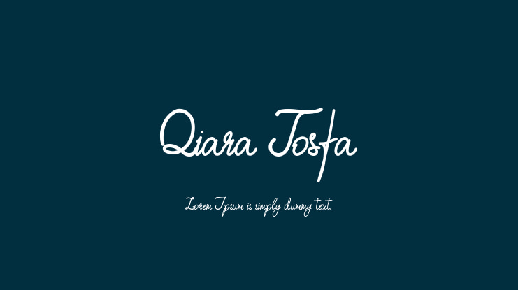 Qiara Tosfa Font