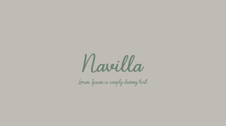 Navilla Font