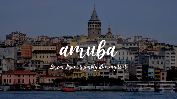 amuba Font