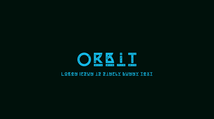 Orbit Font