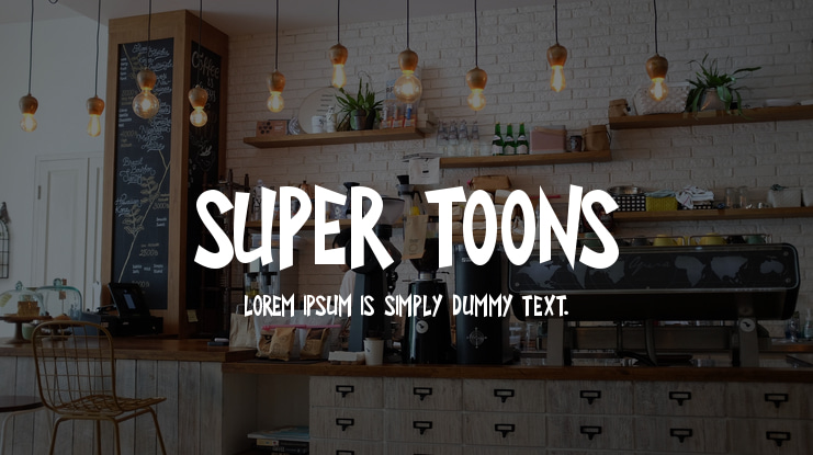 Super Toons Font Family