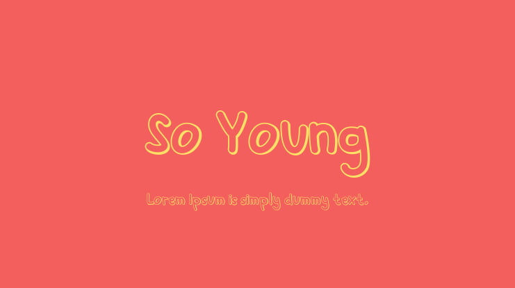 So Young Font