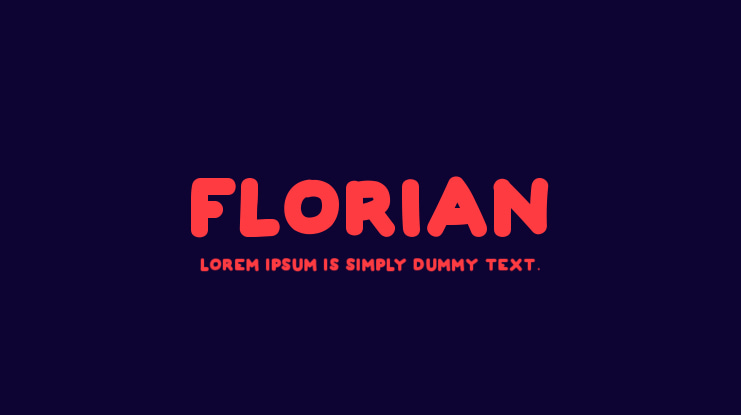FLORIAN Font