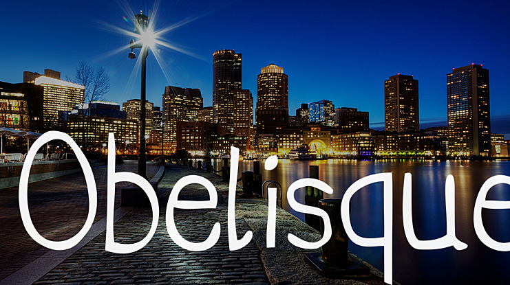 Obelisque Font