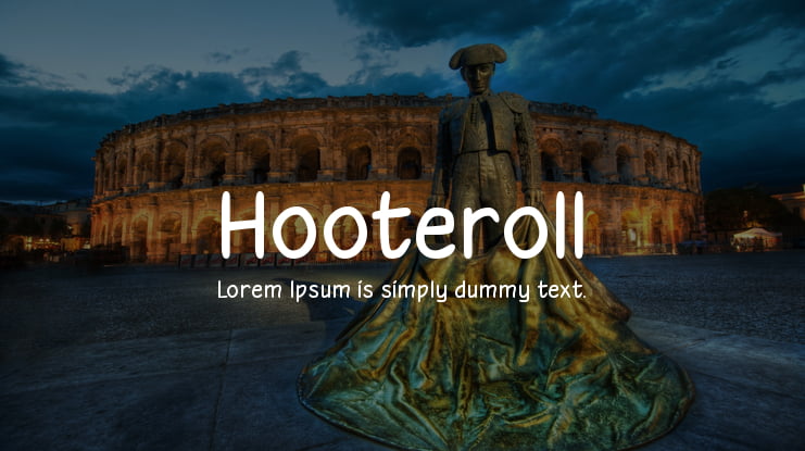 Hooteroll Font Family