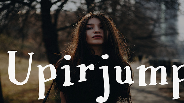 Upirjump Font
