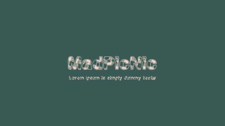 MadPicNic Font