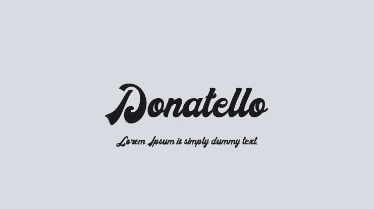 Donatello Font